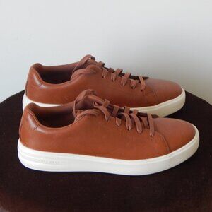 NEW Men's Cole Haan Grand Plus Modern Craft British Tan C39623 LACE-Up Shoes